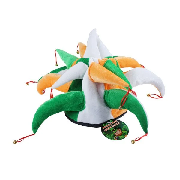 Irish Jester Hat With Bells