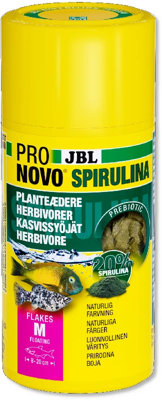 JBL  Pronovo Spirulina  - hrana za biljojedne akvarijske ribice 100ml