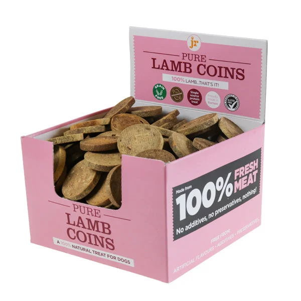 Jr Pet Lamb Coins Dog Treats