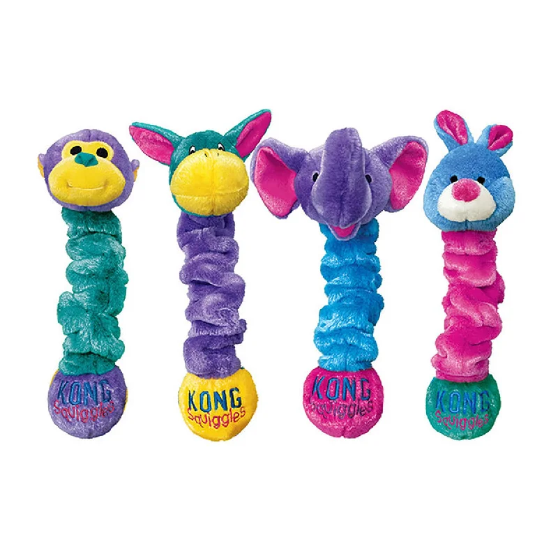 KONG Squiggles Dog Toy- Medium - 4 Characters To Collect