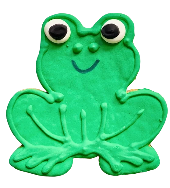 Lucky Biscuit Pet Bakery - Spring Collection - Frog Dog Cookie