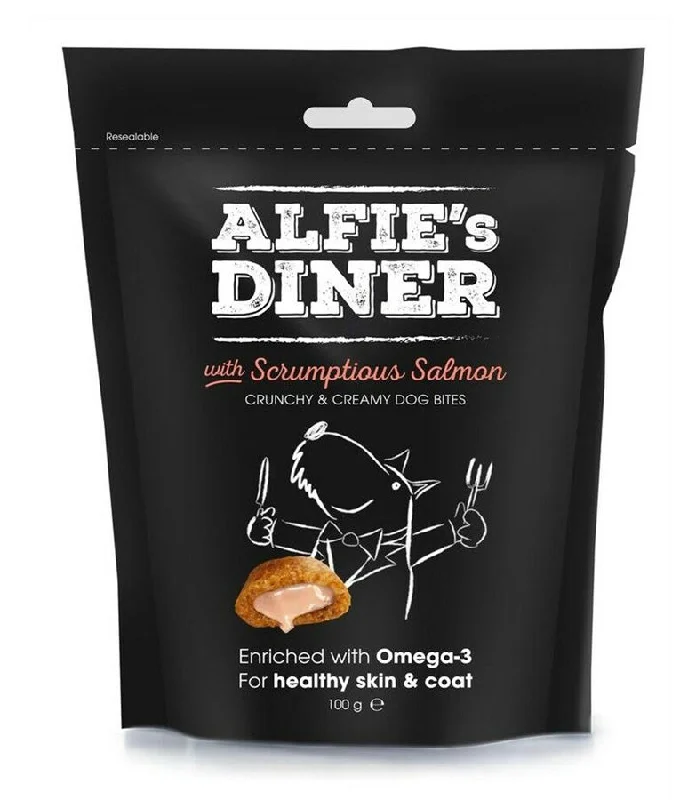 M&C Alfie's Diner with Scrumptious Salmon - 100G