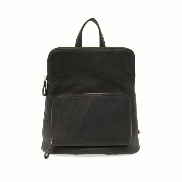 Mini Vegan Leather Backpack