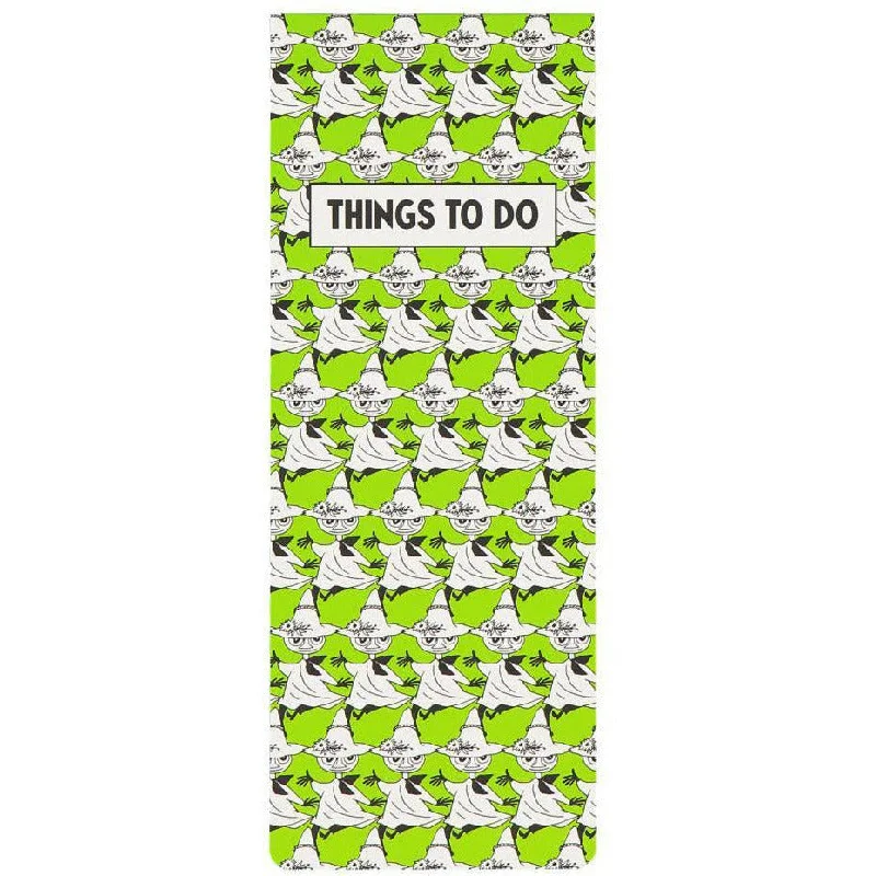 Moomin Pop Art TO-DO Pad Green - Anglo-Nordic