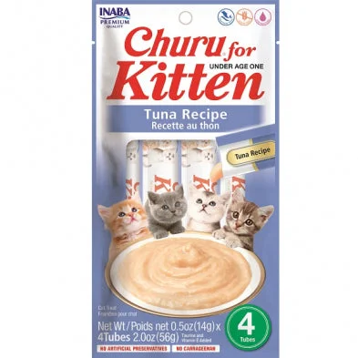 INABA Churu Kitten Puree 4pk, Tuna