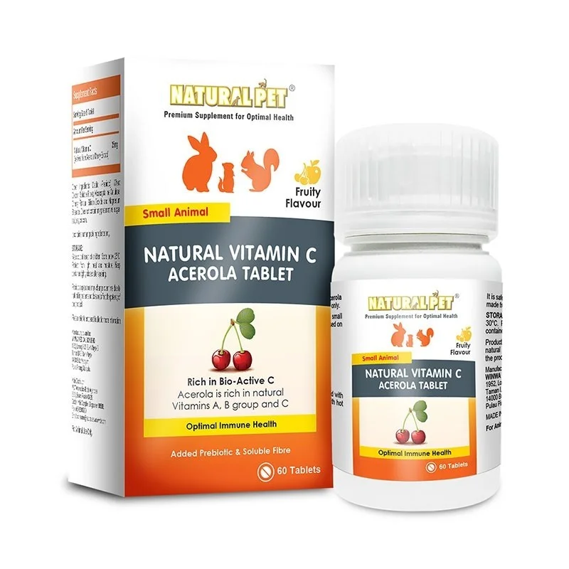 Natural Pet Small Animal Vitamin C Acerola