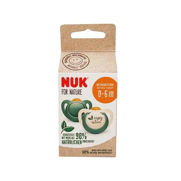 Nuk Nature Soother Asst. 2 Pack