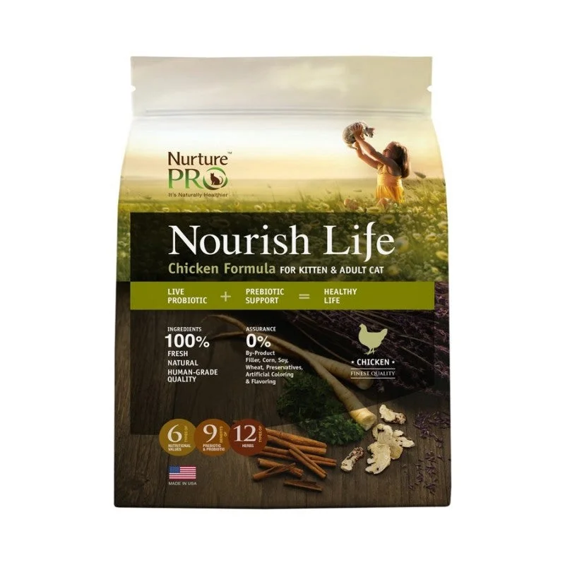 Nurture Pro Nourish Life Chicken Formula For Kitten & Adult Dry Cat Food