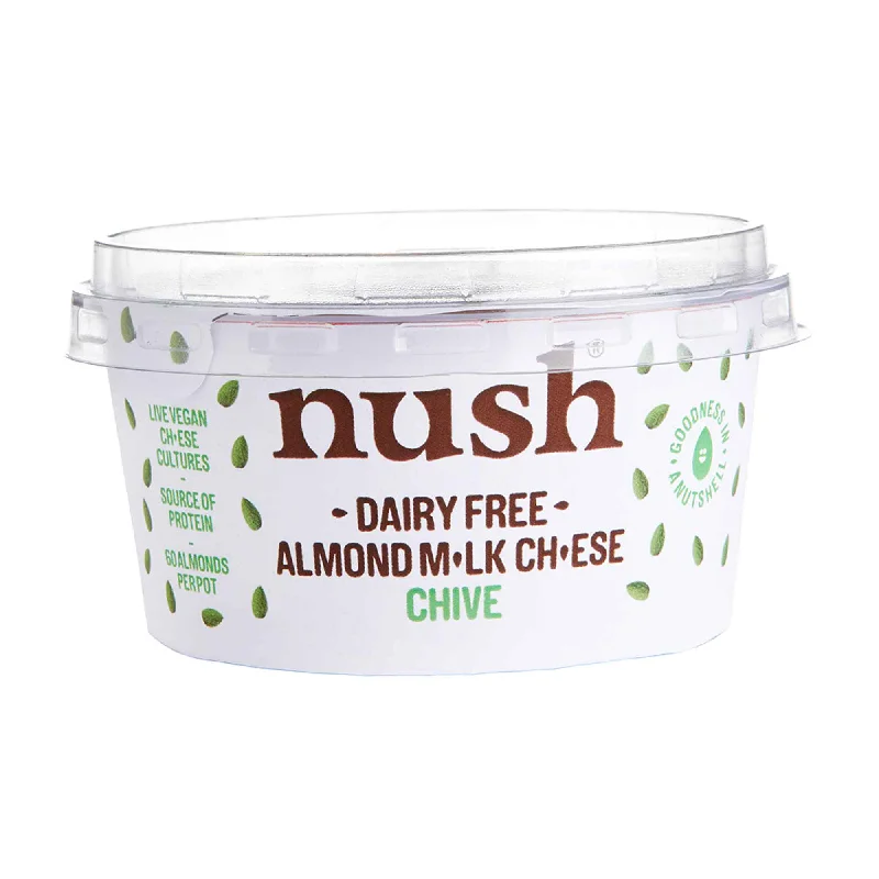 NUSH Almond Milk Cheese Chive Spread