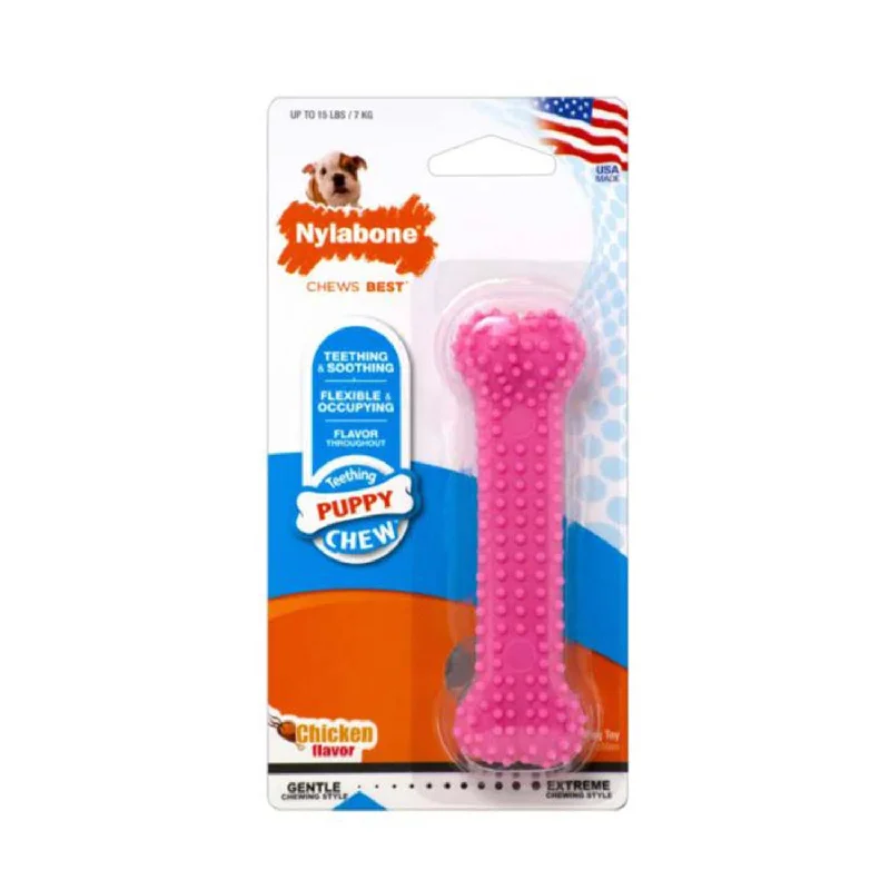 Nylabone Puppy Chew Pink