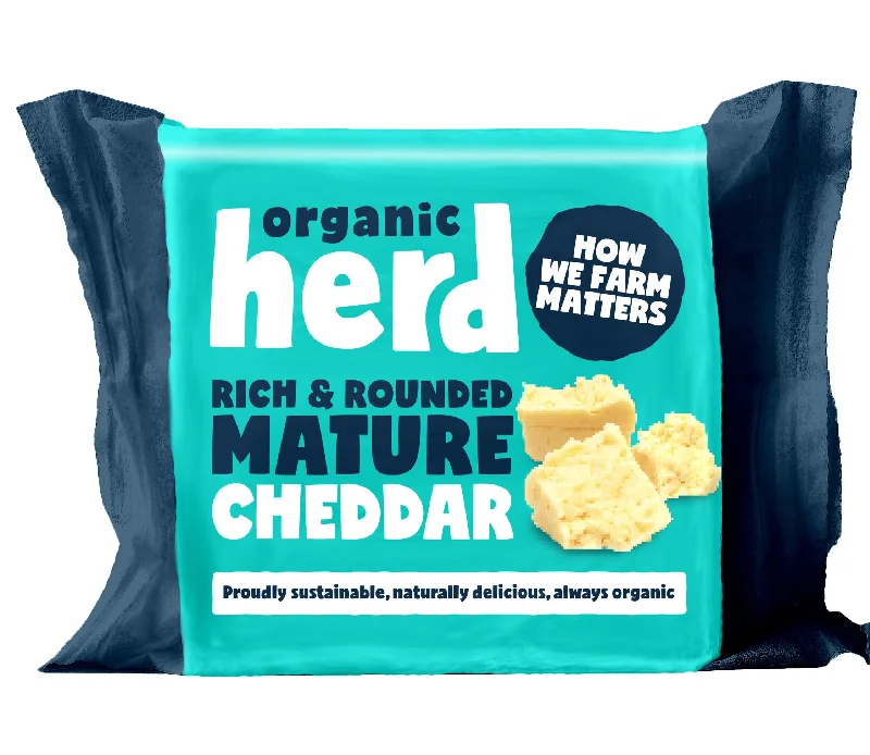 Organic Herd Mature Cheddar 200g