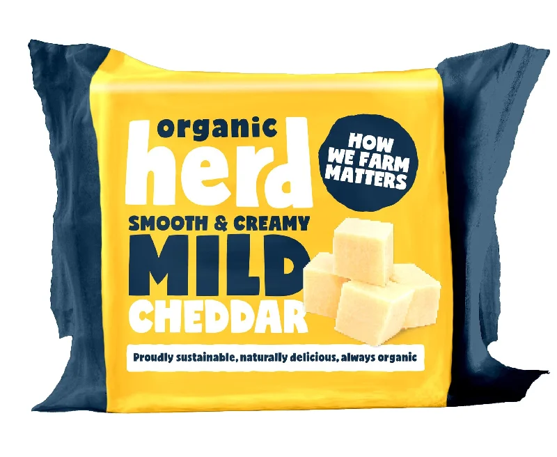 Organic Herd Mild Cheddar 200g