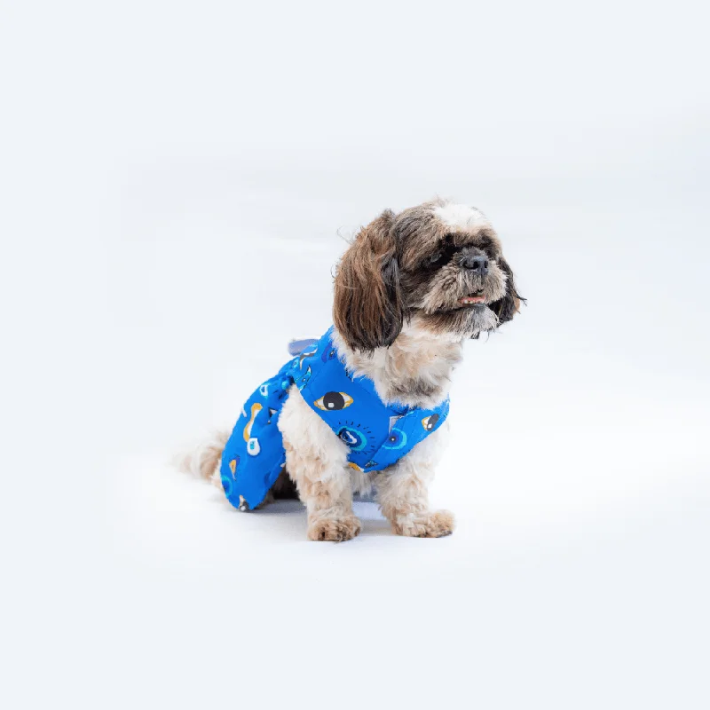 Pawgypets Evil Eye Casual Dress for Dogs and Cats