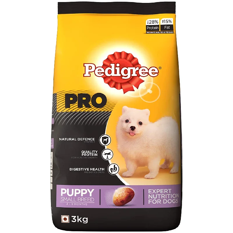 Pedigree PRO Expert Nutrition for Small Breed Puppy (2-9 Months), Dry Dog Food