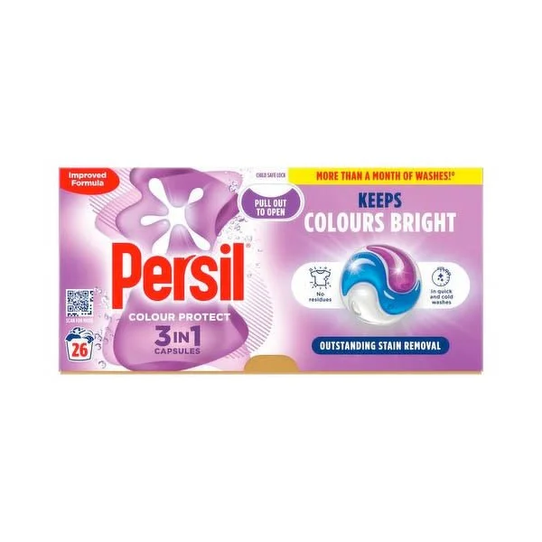 Persil 3 In 1 Capsules Colour Protect 26