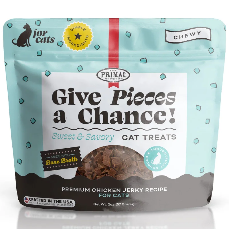 Primal Give Pieces A Chance Chicken Cat Treats - 2 oz