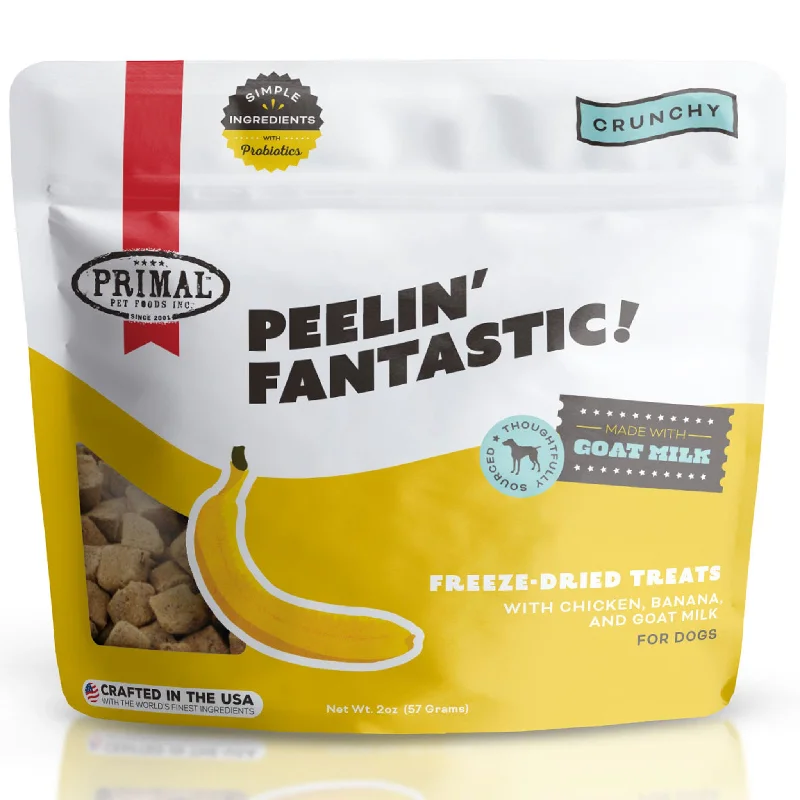 Primal Peelin' Fantastic Chicken Dog Treats - 2 oz