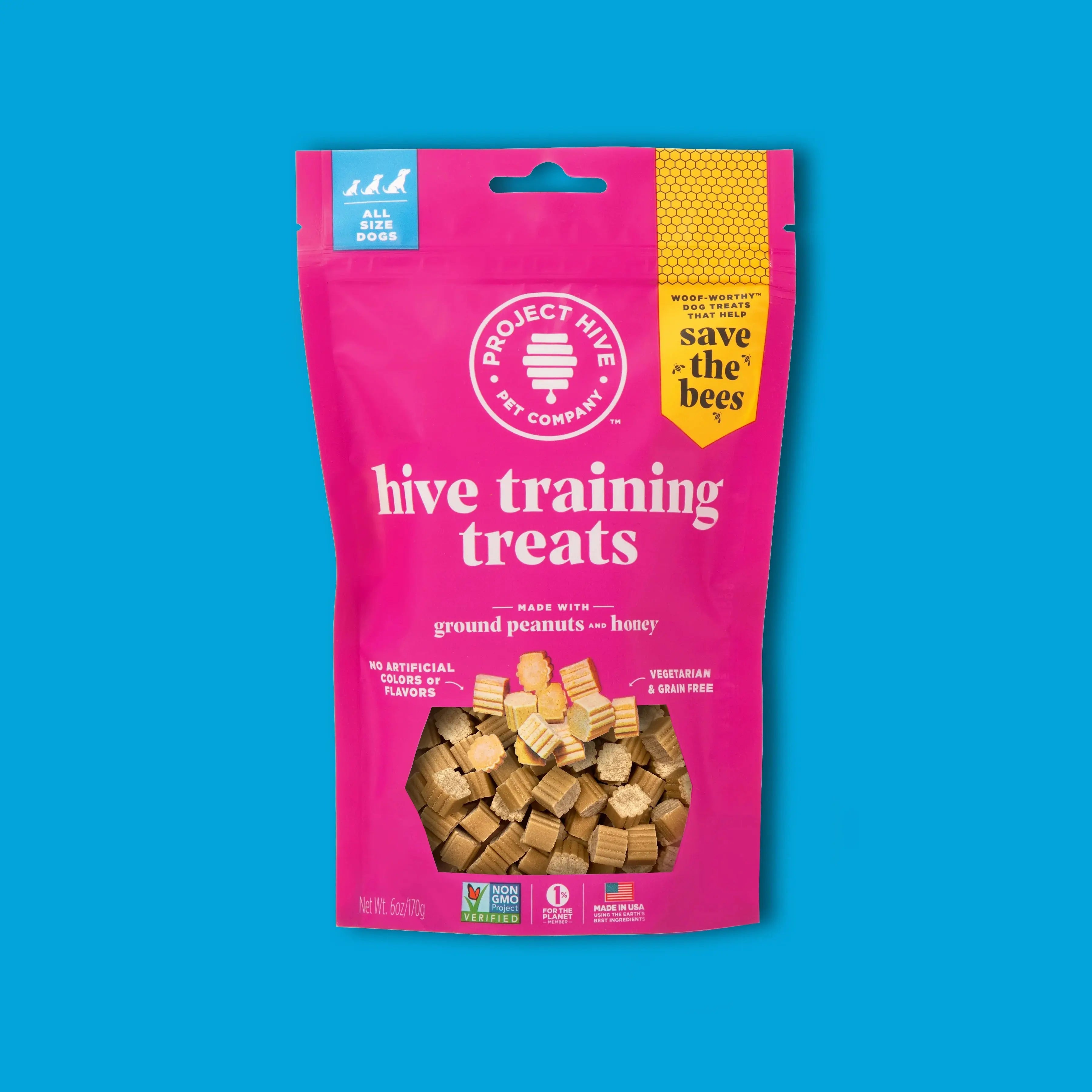 Project Hive Pet Company Hive Dog Training Treats