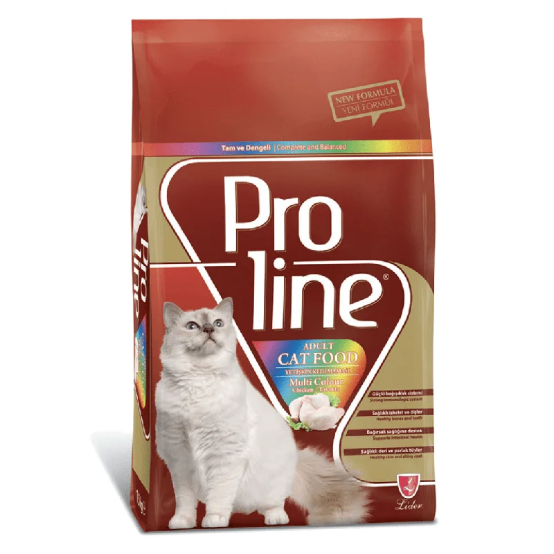 PROLINE ADULT CATFOOD MULTICOLOR CHICKEN 15KG