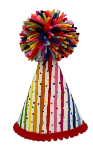 Pup Party Hats Confetti Pawty Party Hat L