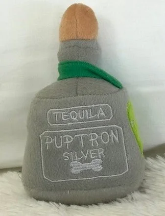 Puptron Silver Plush Toy