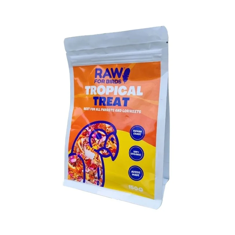 Raw for Birds Tropical Treat Blend 600g