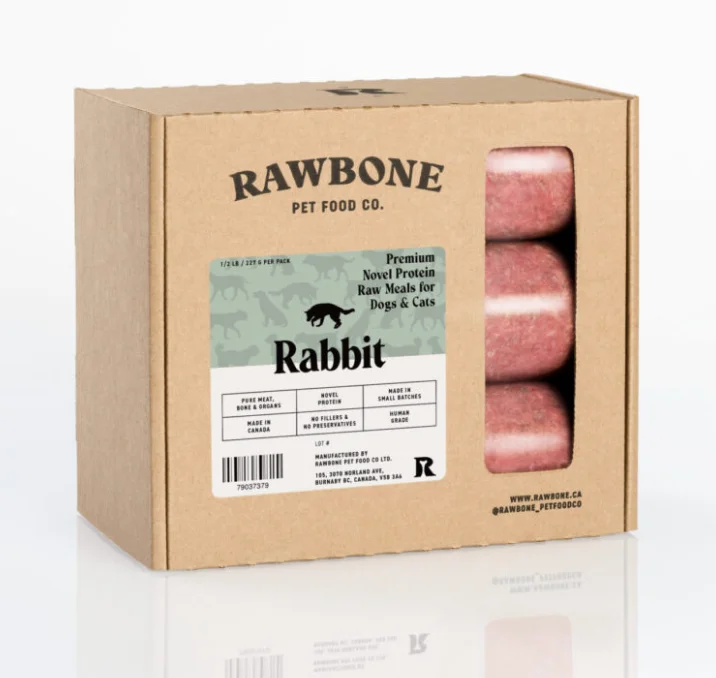 Rawbone Pet Food Co Pure Rabbit