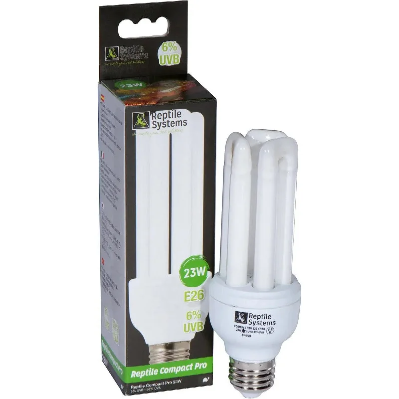 Reptile Systems Forest Compact Pro Basking Lamp 6% UVB Bulb