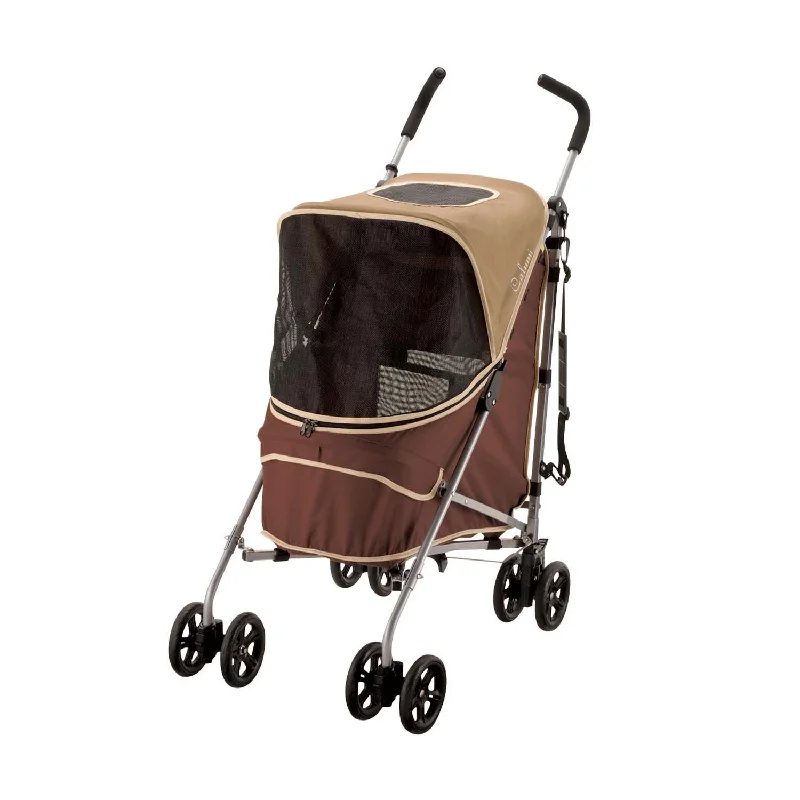 Richell Pet Buggy Calumi (Brown)