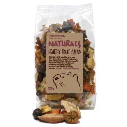 Rosewood Naturals | Small Pet Treats | Healthy Fruit Salad - 125g