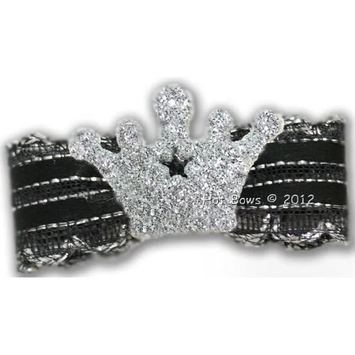 Royalty, Silver Hair Bow