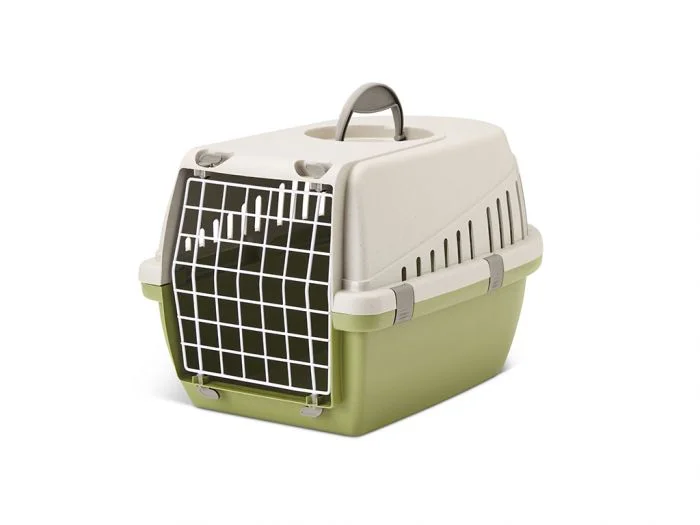 Savic Happy Planet Trotter Transport Box  - 1-GREEN