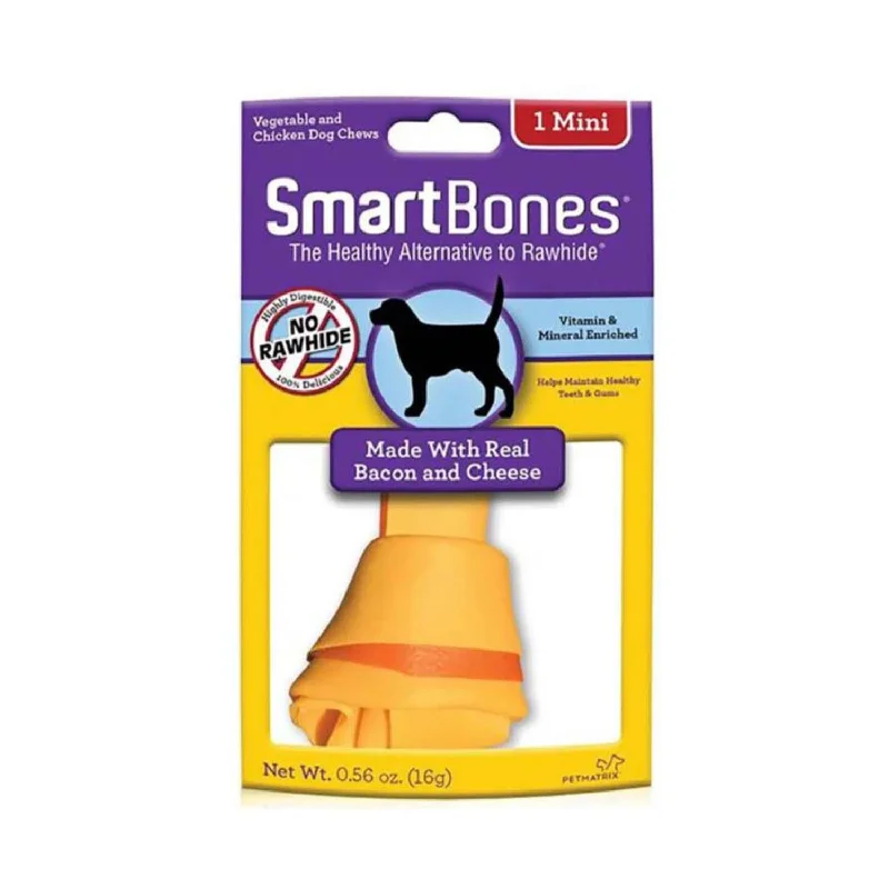 Smartbones Mini Bacon And Cheese 16g