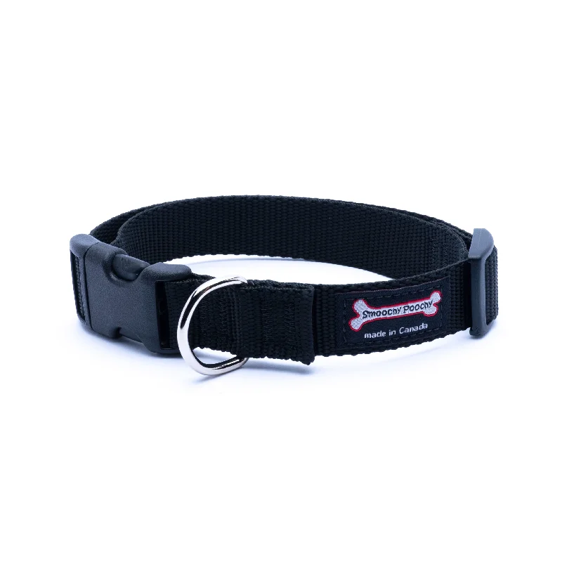 Nylon Clip Collar - Black