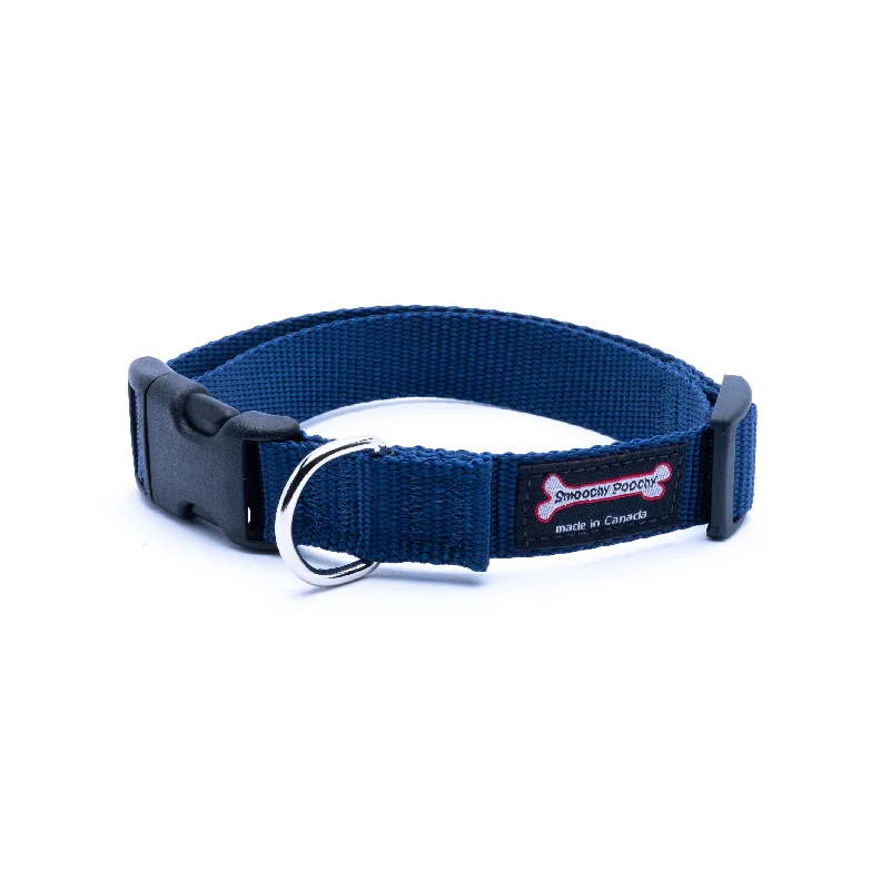 Nylon Clip Collar - Navy