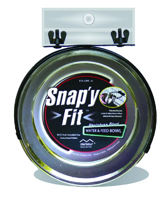 Snap'y Fit Dog Bowl