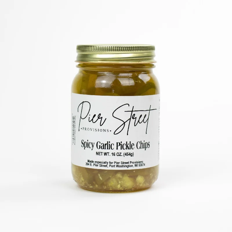 Spicy Garlic Pickle Chips