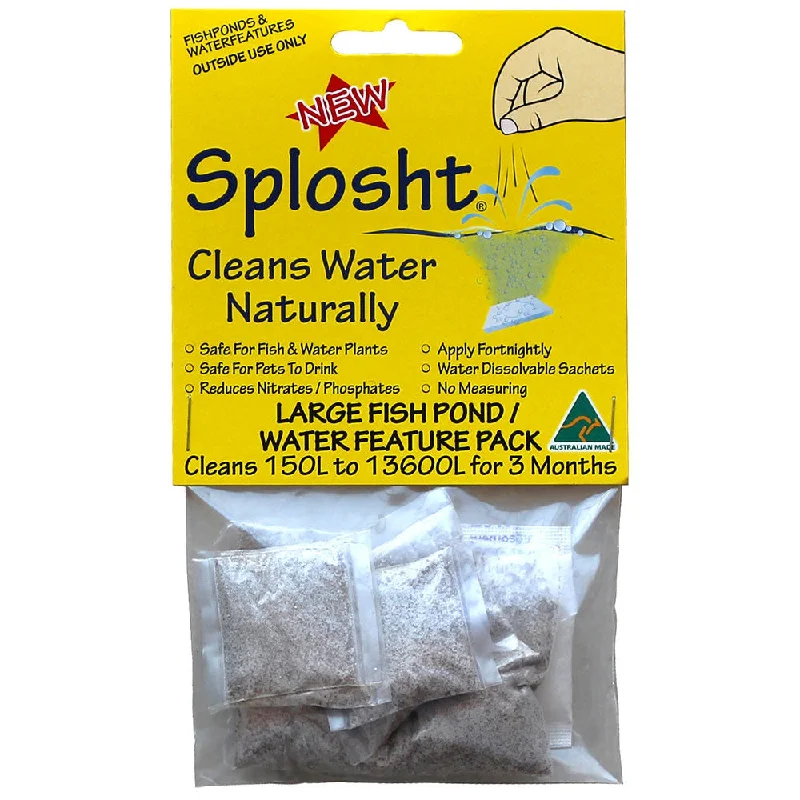 Splosht Pond/Water Feature Water Cleaner Large