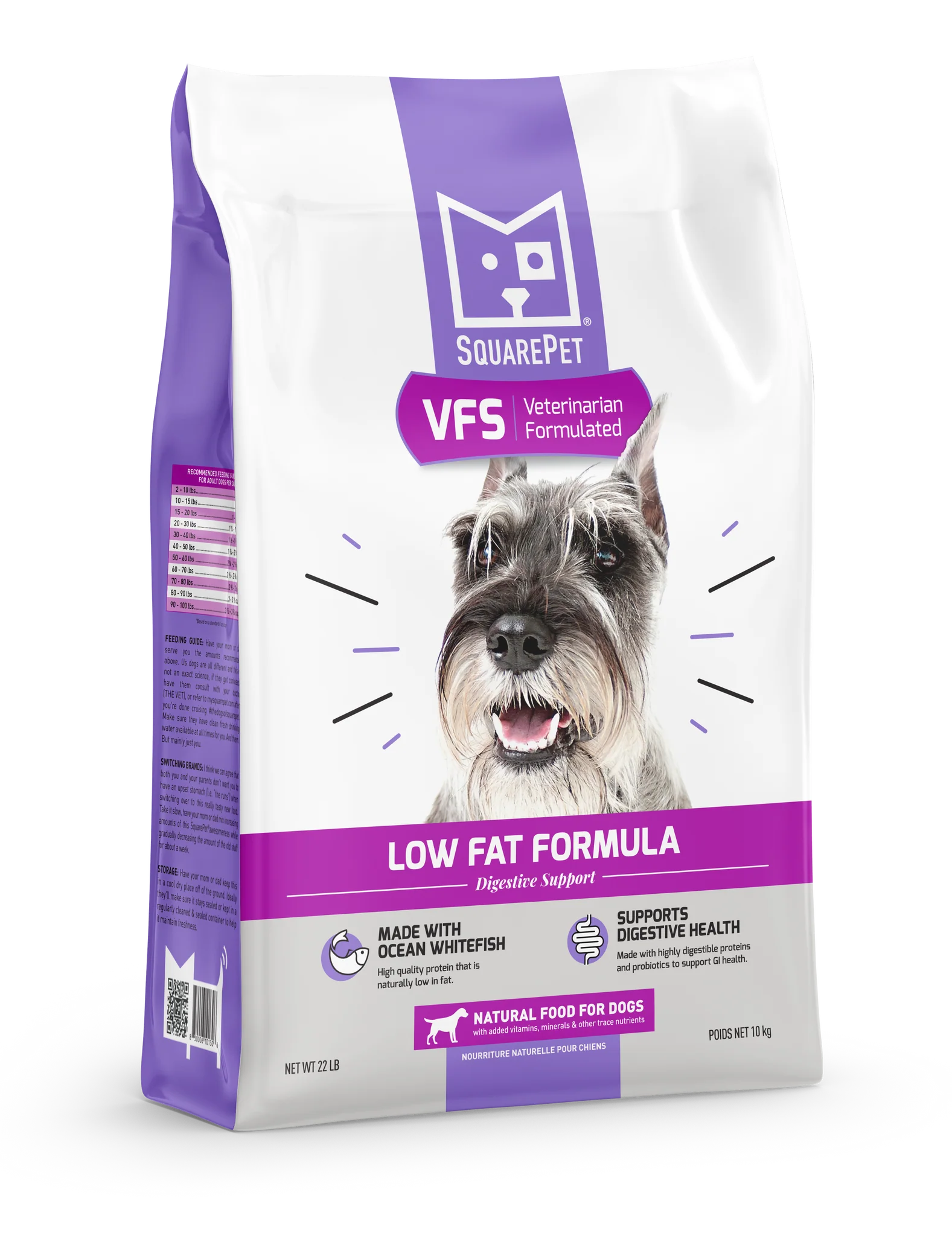 SquarePet Dog Low Fat Formula