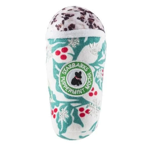 Starbarks Puppermint Mocha Toy - Holly Print