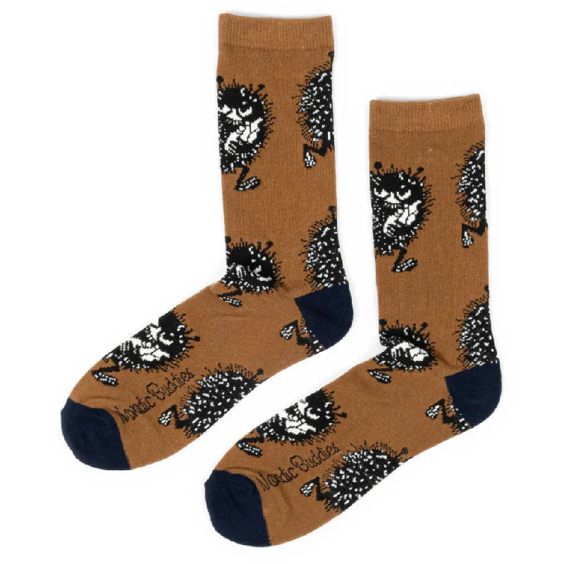 Stinky Getaway Socks Brown - Nordicbuddies