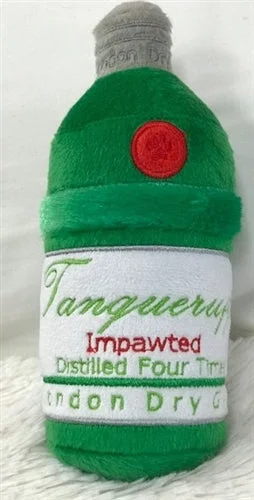 Tanqueruff Gin Bottle Plush Toy