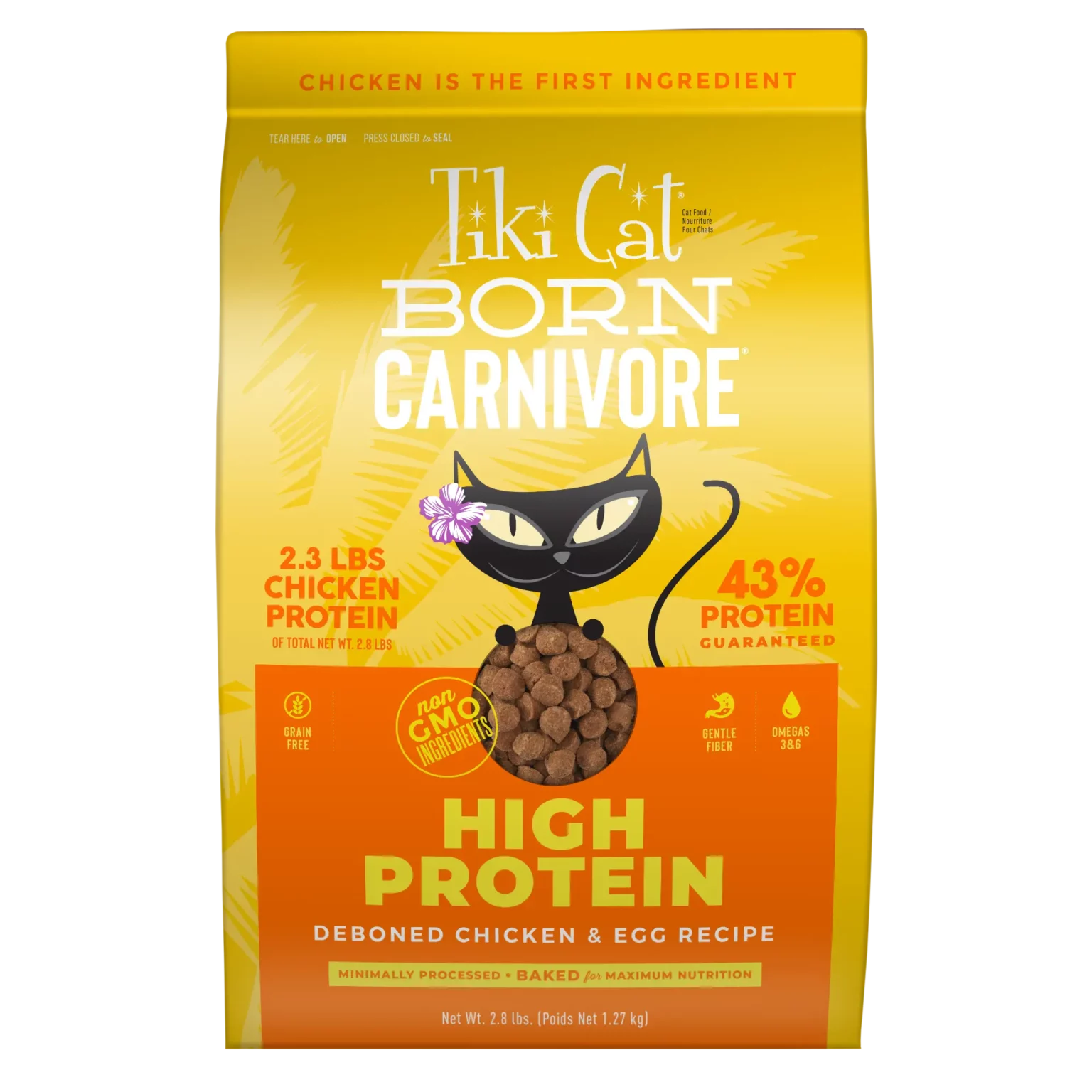 Tiki Cat Born Carnivore Chicken & Egg