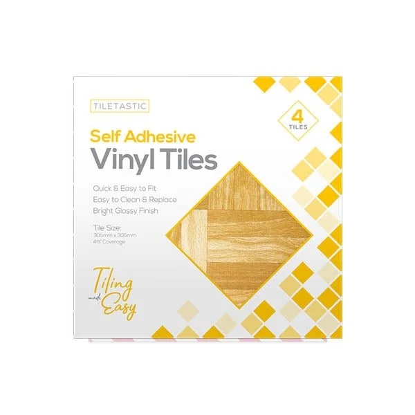 Tiletastic Self Adhesive Vinyl Wood Tile