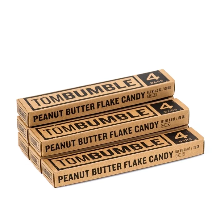 Tom Bumble Candy Bar - Pack of 4