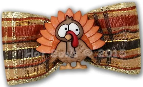 Totally Turkey Hair Bow