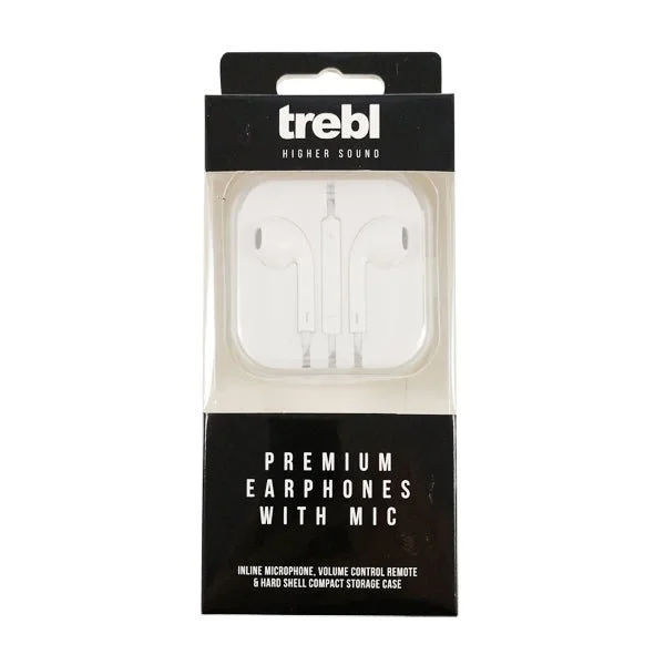 Trebl Earphones With Mic