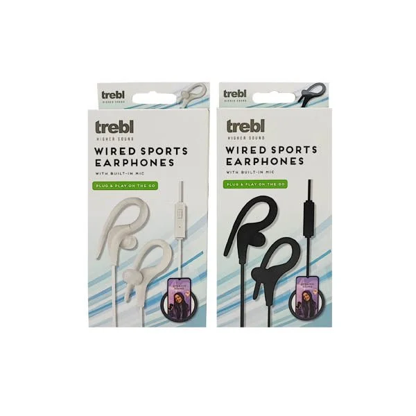 Trebl Sports Wired Earphone