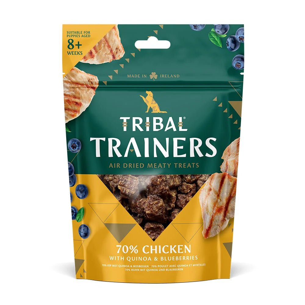 TRIBAL Trainers Chicken with Quinoa & Blueberry Dog Treats 80g