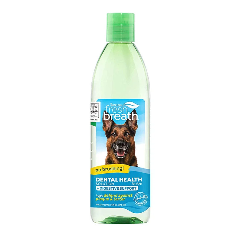 Tropiclean Fresh Breath Digestive Support Water Additive for Dogs, 473 ml